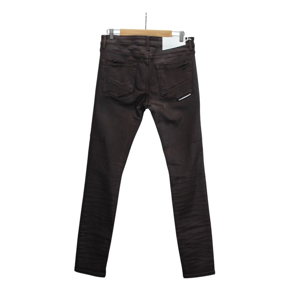 HVMAN Strat Super Skinny Jeans Men’s Size 33x32 Distressed Overspray‎ Stretch